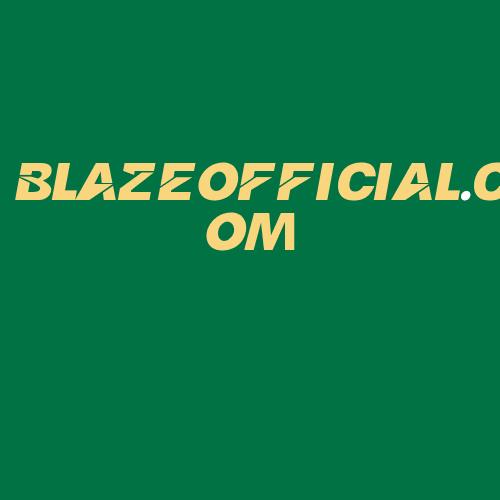 Logo da BLAZEOFFICIAL